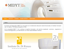 Tablet Screenshot of institutodirienzo.com